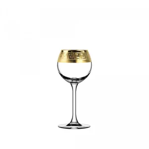 ГУСЬ ХРУСТАЛЬНЫЙ Набор рюмок для ликера 65 мл. Версаче голд TAV91-1801/S