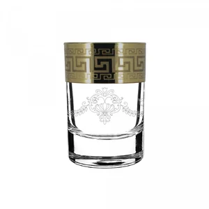 ГУСЬ ХРУСТАЛЬНЫЙ Набор стопок для водки 55 мл. Барокко GE63-837 