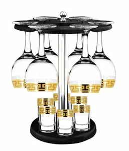 ГУСЬ ХРУСТАЛЬНЫЙ Универсальный набор 13пр. Греческий узор EAV03-411/837-БС