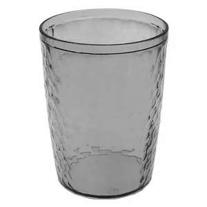 DELTA Стакан в ванную комнату 350 мл Natural stone BQ1216ЧРПР черный прозрачный