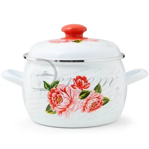 ЭСТЕТ Кастрюля 3,5 л Гардения ЭТ-72716 полусфера