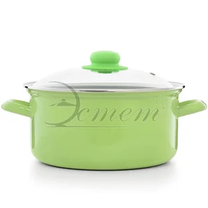 ЭСТЕТ Кастрюля 4,5 л ЭТ-72503 цилиндрическая салатовая