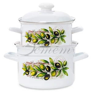 ЭСТЕТ Набор посуды 4 пр Оливы Тосканы цилиндрический 2,0 л 3,0 л ЭТ-72116