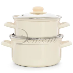 ЭСТЕТ Набор посуды 4 пр Жемчужная цилиндрический 2,0 л 3,0 л ЭТ-72972