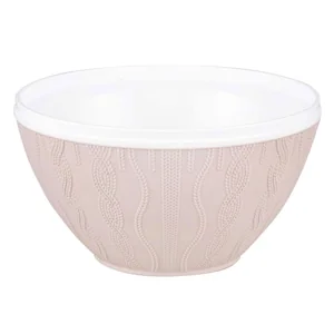 АЛЬТЕРНАТИВА Салатник Меланж 1,45л М7049 бежевый