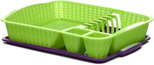 STARSPLAST Сушилка для посуды 94039 зеленый