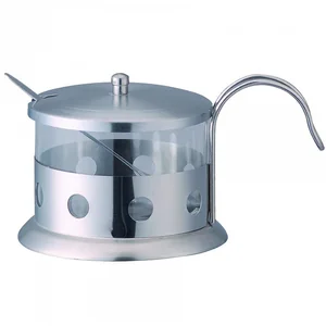 WEBBER Сахарница 250 мл BE-0031 с ложкой