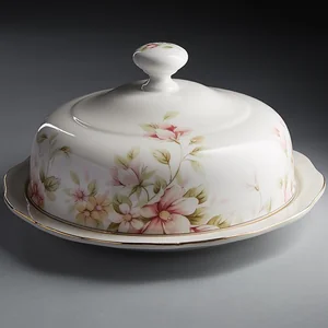 BEATRIX Блюдо для блинов с крышкой 23см Сицилия МН015Н