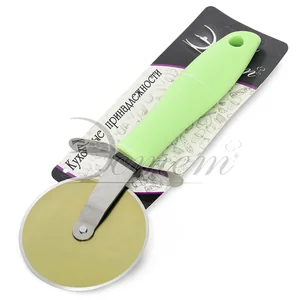 ЭСТЕТ Пиццерезка зеленая ручка ЭТ-73078