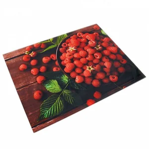 ZERAKS Доска разделочная 30х40 см Ягода малина ДВ7-008