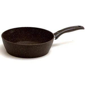 DELTA Сковорода Ø24 см Надежда с пластиковой ручкой 10703 БРАУН