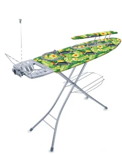 НИКА Гладильная доска «Эльза де люкс» ЭЛ/3 принт с туканами