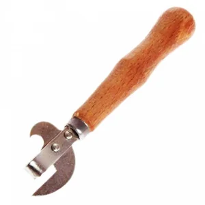 DELTA Открывалка с деревянной ручкой клепаная