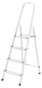 СТРОЙМАШ Стремянка 4 ступени алюминиевая 14015