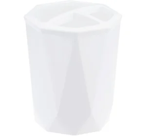 М-ПЛАСТИКА Подставка для зубных щеток ПРИЗМА М 2242 белый