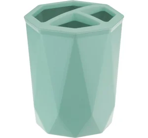 М-ПЛАСТИКА Подставка для зубных щеток ПРИЗМА М 2242 морская волна