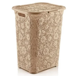 DD STYLE Корзина для белья 50 л. 05017 бежевый