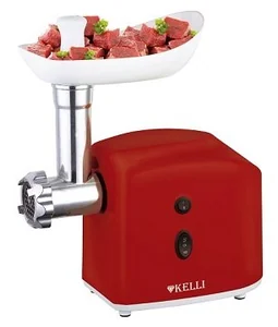 KELLI Мясорубка 1300W KL-5003 красный