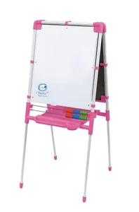 НИКА Доска знаний-мольберт Умка-фантазёр МУ1/Р розовый