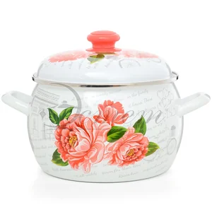 ЭСТЕТ Кастрюля 5,0 л Гардения ЭТ-72717 сферическая