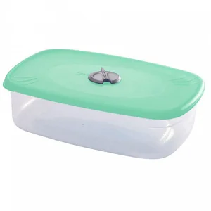 DELTA Емкость для СВЧ прямоугольная с паровыпускным клапаном 1 л NP2328МТ-45 мята