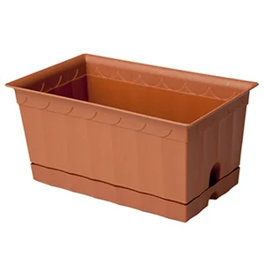 PLASTIC REPUBLIC Ящик для цветов 200х120х100мм с поддоном 11900