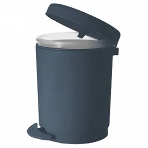 DELTA Ведро для мусора с педалью 6 л NP1306СЕР-4 серое