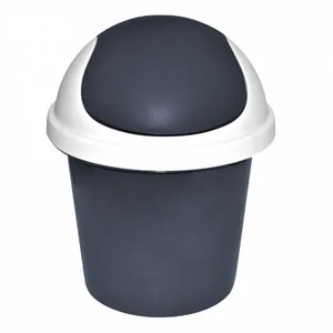 DELTA Корзина для мусора 7 л NP2546СЕР-10 серая