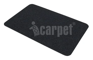 SHAHINTEX Коврик (ЭКОНОМ) ICARPET 40*60 см. придверный влаговпитывающий 00-00005993 серый