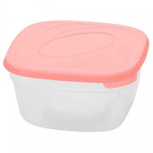 DELTA Емкость для СВЧ Galaxy квадратная 0,8 л NP2219ПД-60 пудра