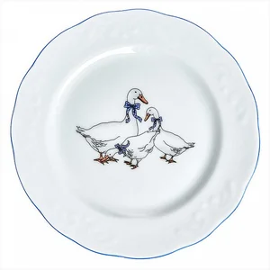 ДФЗ Тарелка 175 мм мелкая Надежда Гуси 9С1661