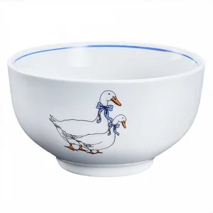 ДФЗ Пиала 500 см³ Гуси отводка краской 0С1784