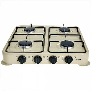 АКСИНЬЯ Плита газовая КС-108 бежевая