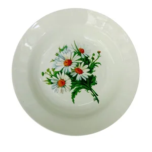 КУБАНЬФАРФОР Тарелка глубокая 20см Букет ромашек 55