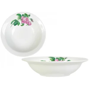 КУБАНЬФАРФОР Миска 20см Роза Кавказ 63