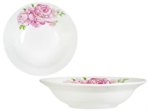 КУБАНЬФАРФОР Миска 20см Розовые Розы 63