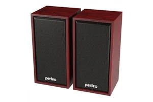 PERFEO Колонки «CABINET» 2.0, мощность 2х3 Вт (RMS), махагон, USB (PF_A4388)