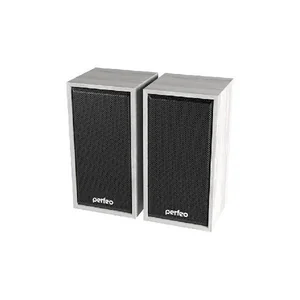 PERFEO Акустика PERFEO 2.0  CABINET 2х3Вт USB (PF-A4389) белый дуб