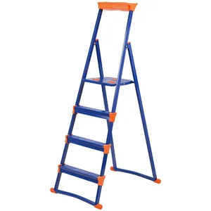 Ника Стремянка металлическая с надежной опорой (арт. СМ4+)