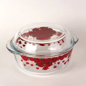 PASABAHCE Кастрюля 1,0л Borcam Розарий 59033/Розарий