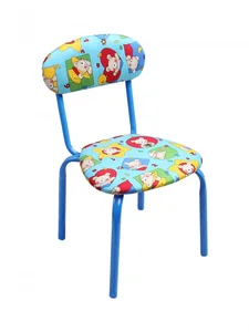 НИКА Стул детский искусственная замша СТУ5/4 с медвежатами