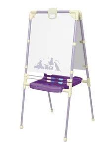 НИКА Доска знаний-мольберт «Ретро» М2Р/СН сиреневый с бежевым