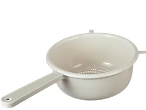 М-ПЛАСТИКА Дуршлаг Белый ротанг М 1130