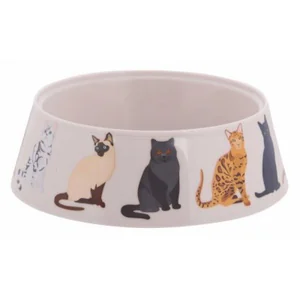 АЛЬТЕРНАТИВА Миска Cats 0,3 л. для животных М 7767 бежевый