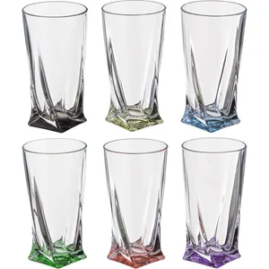 BOHEMIA Набор для напитков Quadro 350 мл. (6пр.) 039-066/155