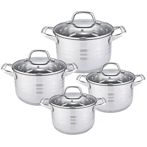 WEBBER Набор кастрюль (8пр) BE 622/8