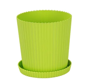 АЛЬТЕРНАТИВА Горшок цветочный Триумф 2,5 л. М 4966 зеленый