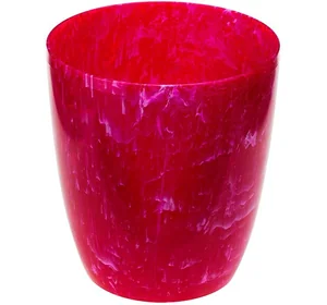 М-ПЛАСТИКА Кашпо Камелия 160 мм. М 3176 красный
