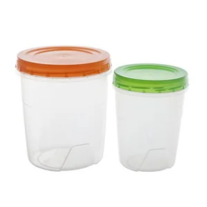 ПОЛИМЕРБЫТ Набор емкостей 0,6 л.+1,3 л. 4343302 микс