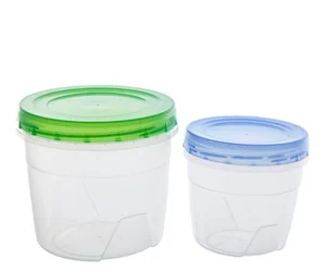 ПОЛИМЕРБЫТ Набор емкостей 0,5 л. +1,0 л. 4343202 микс